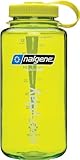 Nalgene Tritan Wide Mouth BPA-Free Water Bottle, Green, 32 oz