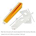 HanKong 800 Tile Leveling System, 500 Clips + 300 Wedges Tiles Leveler Spacers Lippage, Wall Floor Tile Leveling System