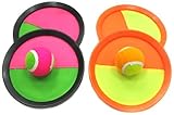 Velcro Paddle Catch Ball Set 2-Pack (Color May Very)