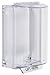 Safety Technology International, Inc. STI-13200NC Universal Stopper without Horn Housing, Surface Mount, Clear