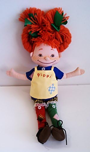 Pippi Longstocking Doll Plush Toy 15" Collectible
