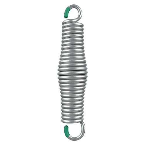 Finether Hammock Chair Spring 500 lb Heavy Duty Weight Capacity for Hammock Hanging Pot,Porch Swings, Hanging Swings Chairs, Stainless steel (2 PCS)