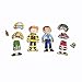 T.S. Shure Safety Patrol Wooden Magnetic  Action Heroes