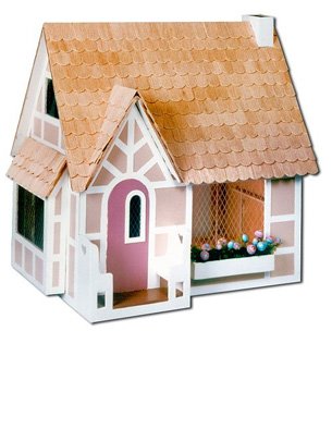 Dollhouse Miniature The Sugarplum Cottage Dollhouse by Greenleaf