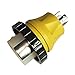 Parkworld 692118 Shore Power Adapter Generator 30A L14-30P Male to Marine 50A SS2-50R Female with Locking Ring