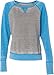 J. America - Ladies' Zen Fleece Raglan Sleeve Crewneck Sweatshirt - 8927