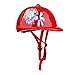 MonkeyJack Children Kids Adjustable Horse Riding Hat/Helmet Head Protective Gear - Snow Red