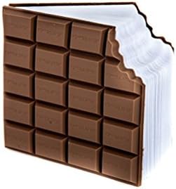 Mysunshine Chocolate Note Pad 100 pages Dessert Note Book Portable Memo Pad Novelty Gift