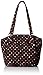 Vera Bradley Women's Cotton Glenna Satchel Purse, Havana Dots, One Size