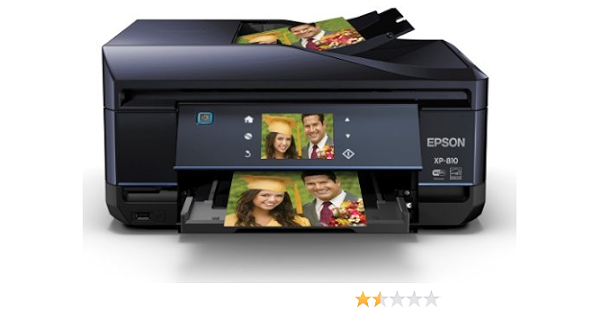 Amazon.com: Epson Expression Premium XP-810 Inyección de tinta impresora  multifunción – color – Disco Foto/impresión/c11cd29201/ : Productos de  Oficina