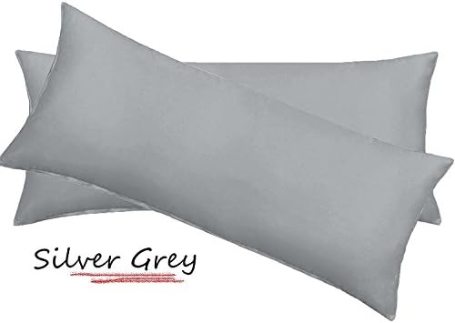 Amazon Com Egyptian Cotton 600 Tc Luxurious 2 Pc Body Pillow