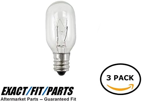 EFP Incandescent Replacement Bulb for Conair Lighted Mirrors | 20 Watt, 120 Volt, and Small E12 Candelabra Screw-in Base - Includes 3 Bulbs