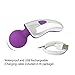 loverbeby Cordless Waterproof Rechargeable Wand Massager Extreme Power Vibration Handheld Massage 9X Multi-Speed (Purple)
