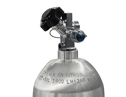 Dracary Nitrous Oxide Systems SUPER Hi-Flo Bottle Valve Work For NOS 16139 (Black) - Thumbnail 3