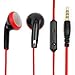 Anpower Stereo 3.5mm In-Ear Headset Earphone Volume Remote Mic for Smartphone Samsung Galaxy S4 S5 Note 1 2 3 (Black)