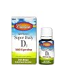 Carlson Labs Carlson Laboratories Super Daily D3 1000IU Supplement, 0.35 Fluid Ounce ( LimitedSet Pack of 3)