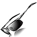 COSVER Men's Sports Style Polarized Sunglasses for Men Driving Cycling Running Fishing Golf Unbreakable Frame Metal Driver Glasses (Gray)