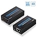 HDMI Extender,OCDAY 196Feet/60Meter 1080P Hdmi Extender over Single Cat 5e/6 Ethernet Cable Support 3D Video,EDID Function