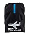 Zohzo Car Seat Travel Bag - Drawstring Bag for Air Travel (Black)