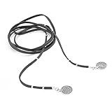 Velvet Wrap Tattoo Choker Lariat Necklaces Coin Tassels Punk Gothic Black