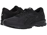 ASICS Men's GT-1000 6 Running Shoe, Black/Black/Silver, 11 4E US
