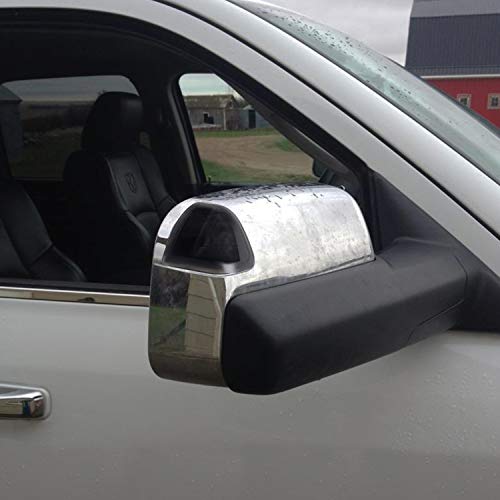 HERCOO LED Turn Signal Light Side Mirror Left and Right Lamps Smoke Cover Lens for 68302828AA 68302829AA Compatible with 2010-2018 Dodge Ram 1500 2500 3500 4500 5500, Pack of 2