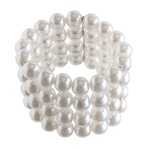 Faux Pearl Bracelet Costume Accessory