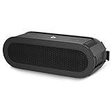 MoKo Carrying Case for Beats Pill+, Premium Vegan PU Leather Protective Cover Bag Sleeve Skins for Dr. Dre Beats Pill+ Portable Bluetooth Speaker, with Holding Strap & Carabiner, BLACK