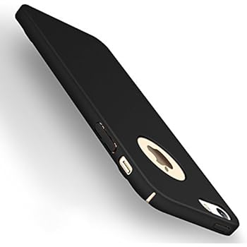 Anccer iPhone 5S Case,iPhone SE Case [Ultra-Thin] [Anti-Stain] [Anti-Drop] Premium Material Slim Full Protection Cover for iPhone SE (Black)