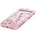 iPhone 8 Case, iPhone 7 Case, BENTOBEN Heavy Duty Slim Shockproof Drop Protection 3 in 1 Hybrid Hard PC Covers Soft Rubber Bumper Protective Case for iPhone 8 / 7 Cute Rose Gold