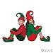 Santa's Helpers Elf Elves Shoes & Hat Costume Accessory Set [Toy]