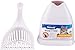 Petmate Scoop N' Hide Cat Litter Scoop with Discreet Litter Scoops Holder; White