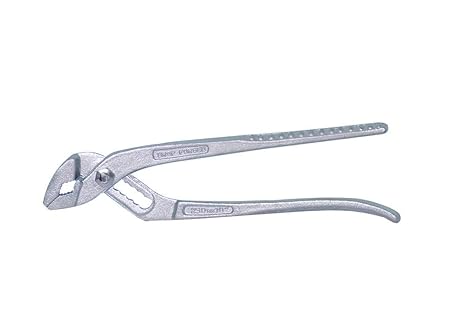 DeoDap Hand Tool - Water Pump Adjustable Plier Wrench Slip Joint Type, Chrome Plated (10 inch)