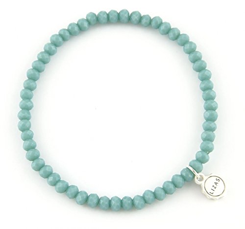 Lizas Kristallperlen Elasticarmband Knoxville arktis LIZA285