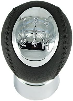 Manual 5 Speed Gear Shift Knob Cover Chrome Cap for Mazda 3 5 6 323 626 Premacy MPV Rx8