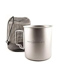 Core Element   Taza portátil ultraligera de titani