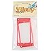 Yibuy 90 x 45mm Red Curved Humbucker Pickup Frame Mounting Rings for Electric Guitar Set of 2
