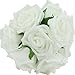 Wedding bouquet, Medius 50Pcs DIY Foam Artificial Flowers For Wedding Arrangement Bouquet White