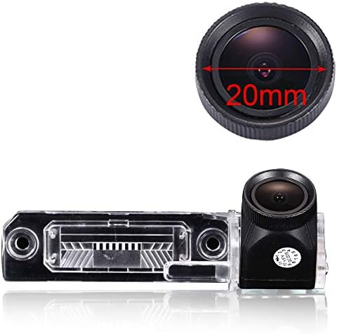 HDMEU HD Color CCD Waterproof Vehicle Car Rear View Backup Camera, 170° Viewing Angle Reversing Camera