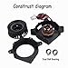 GDSTIME 40mm x 20mm 12v Brushless DC Blower Fan 4020 Dual Ball Bearings