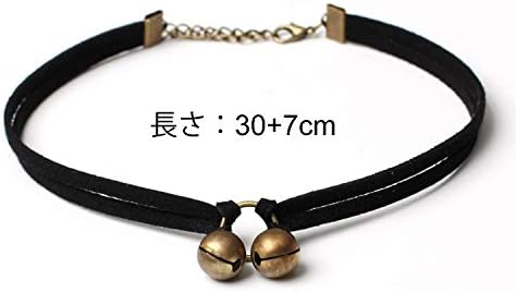 激安超特価 ゴシック Kuuqa 人間用 チョーカー 正規品送料無料 100 品質保証 ネックレス 首輪 車 バイク 新作製品 世界最高品質人気 人間用 レディース兼用 6点セット メンズ B07ptpqzj3 Choker Kuuqa 鈴のチョーカー