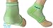 KidSole RX Gel Sports Sock for Kids with Heel Sensitivity from Severs Disease, Plantar Fasciitis. US Kid's Sizes 2-7 (Neon Green)