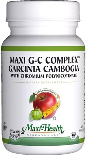 New - Maxi Health Kosher Vitamins Maxi G C Complex - Garcinia Cambogia - 60 Capsules