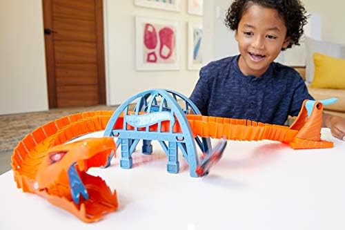 hot wheels city viper bridge attack playset