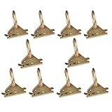 Towever E Track O Ring Accessories for Cargo Loads in Flatbeds, Trailers, Van, Trucks, Pickups Tie-Down(HD Steel, 10 pcs)