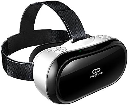 CHANBO-M1 All in One VR Headset Virtual Reality Headset 3D VR Glasses,Android 5.1 system HD screen ,Support Wifi 2.4G Bluetooth TF Card , VR Goggles