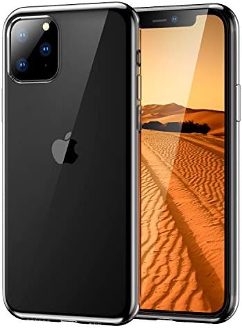YYXIANG iPhone 11 Pro Max Case Clear Ultra Slim Thin Matte Soft Flexible TPU Silicone Cover Case Compatible iPhone 11 Pro Max 6.5 inch 2019 (Clear)