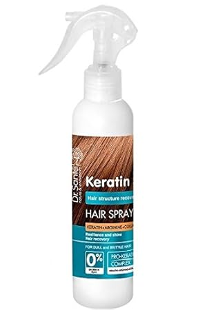 Dr. Sante Haar Spray Keratin für sprödes und glanzloses Haar Wiederherstellung Haar Struktur 150 ml