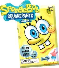 Eraseez Collectible Puzzle Eraser 2Pack Spongebob
