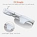 Matone Outlet Wall Mount for Echo Dot 2nd Gen, A Space-Saving Solution for Your Smart Home Speakers - White
